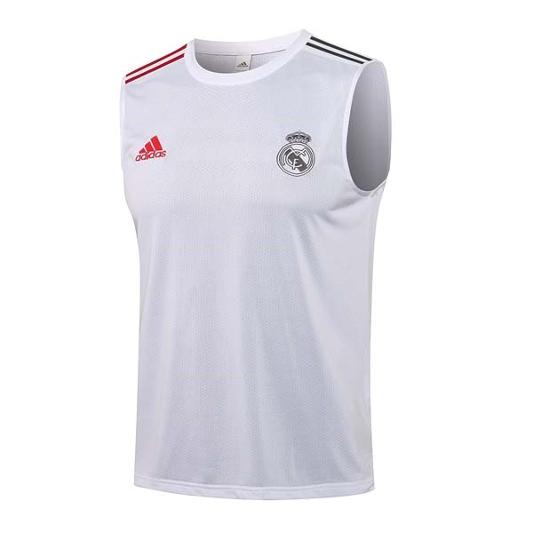 Camiseta Real Madrid Sin Mangas 2022 Blanco